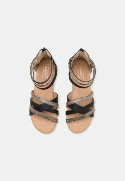 Friboo Riemensandalette - Black, Kinder -FRIBOO Geschäft e1fbcdb140034dec8d0ff6b74baeed69