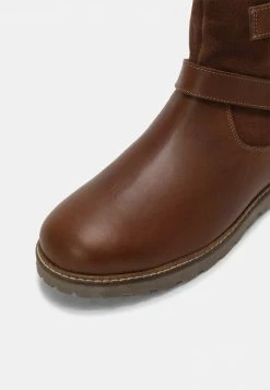 Friboo LEATHER - Stiefelette - Dark Brown, Kinder -FRIBOO Geschäft e4aab871646f47a6bd35248ebf857fc1