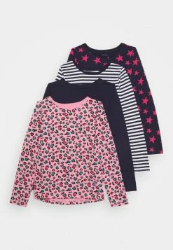 Friboo 4 PACK - Langarmshirt - Pink/dark Blue, Kinder