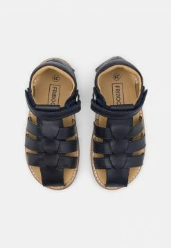 Friboo LEATHER - Riemensandalette - Dark Blue, Kinder -FRIBOO Geschäft e7251d2916a34f86ab1bb5e1672754cc