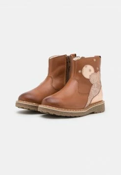 Friboo LEATHER - Stiefelette - Cognac, Kinder -FRIBOO Geschäft ea295a289bd34fa4b3e604fb9d0ab57f