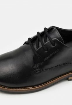 Friboo LEATHER - Schnürer - Black, Kinder -FRIBOO Geschäft f4a345a974df4b2a88f3569481cba589